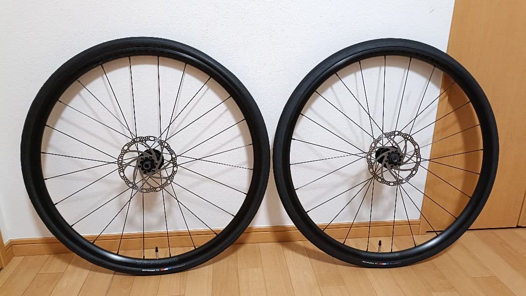 TREK Domane 純正Discホイール 前後セット タイヤ・ローター付