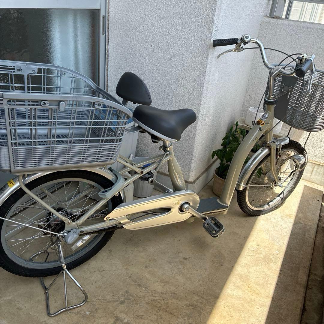 こげーる　自転車　シニア向け　ベージュ　サギサカ　直接引渡しでお値引きします