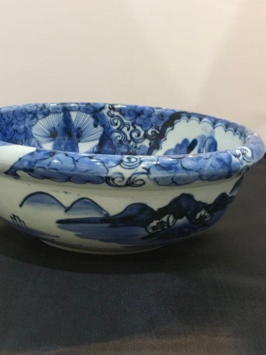 染付　古伊万里　鉢