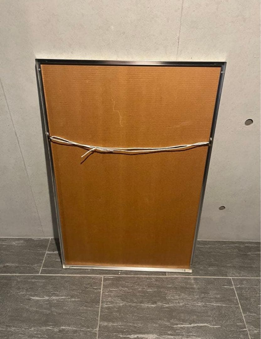 ヴィンテージ　アートポスター　額縁付き