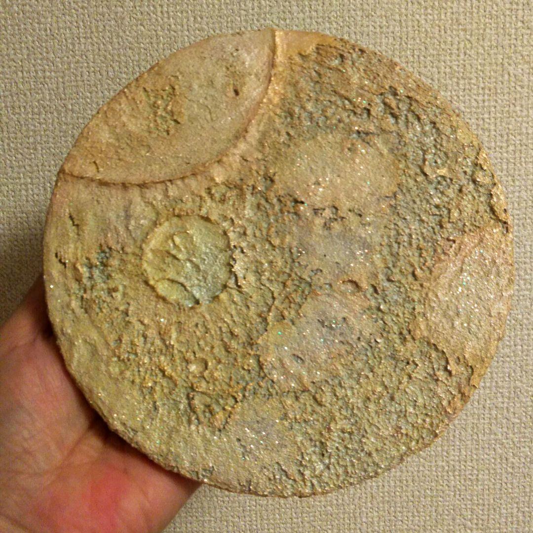 テクスチャーアート『お月さま』