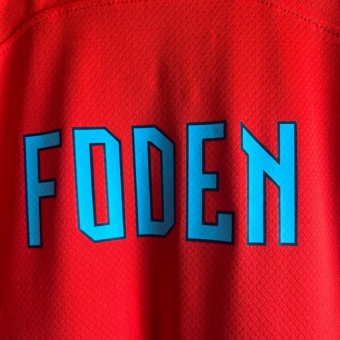 Nike イングランド代表 サッカーシャツ ユニフォーム Foden 20
