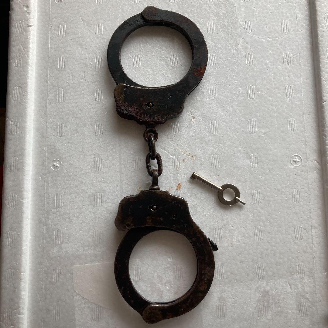 アンティークアメリカンハンドカフス