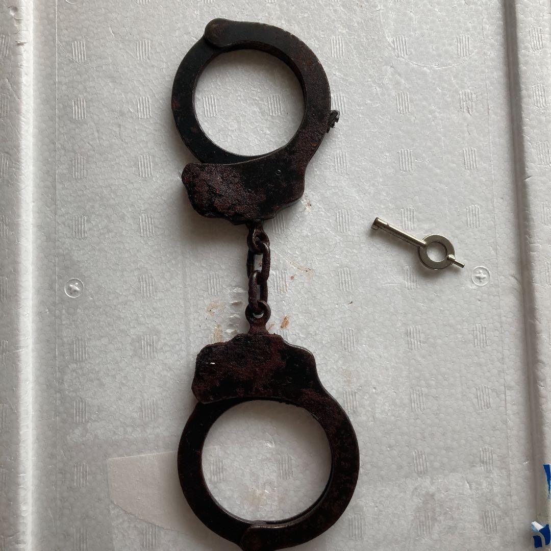 アンティークアメリカンハンドカフス