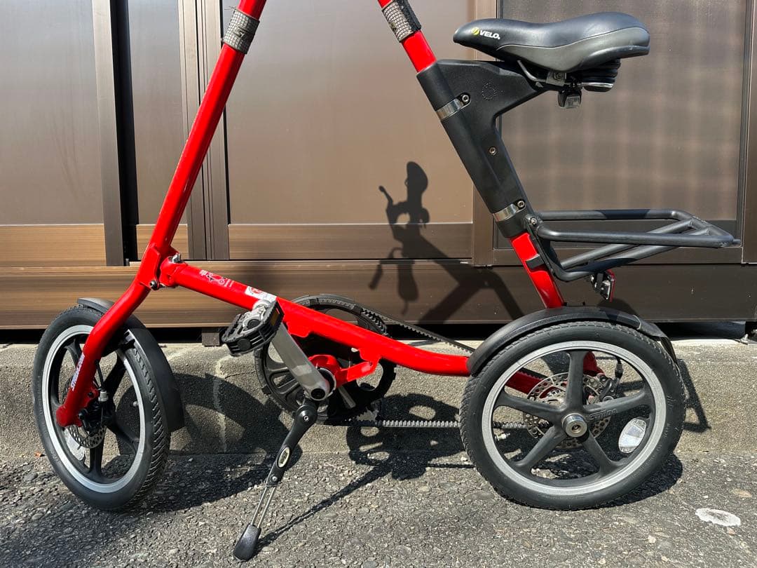 折りたたみ自転車 ストライダ 「STRiDA LT」 レッド 16インチ