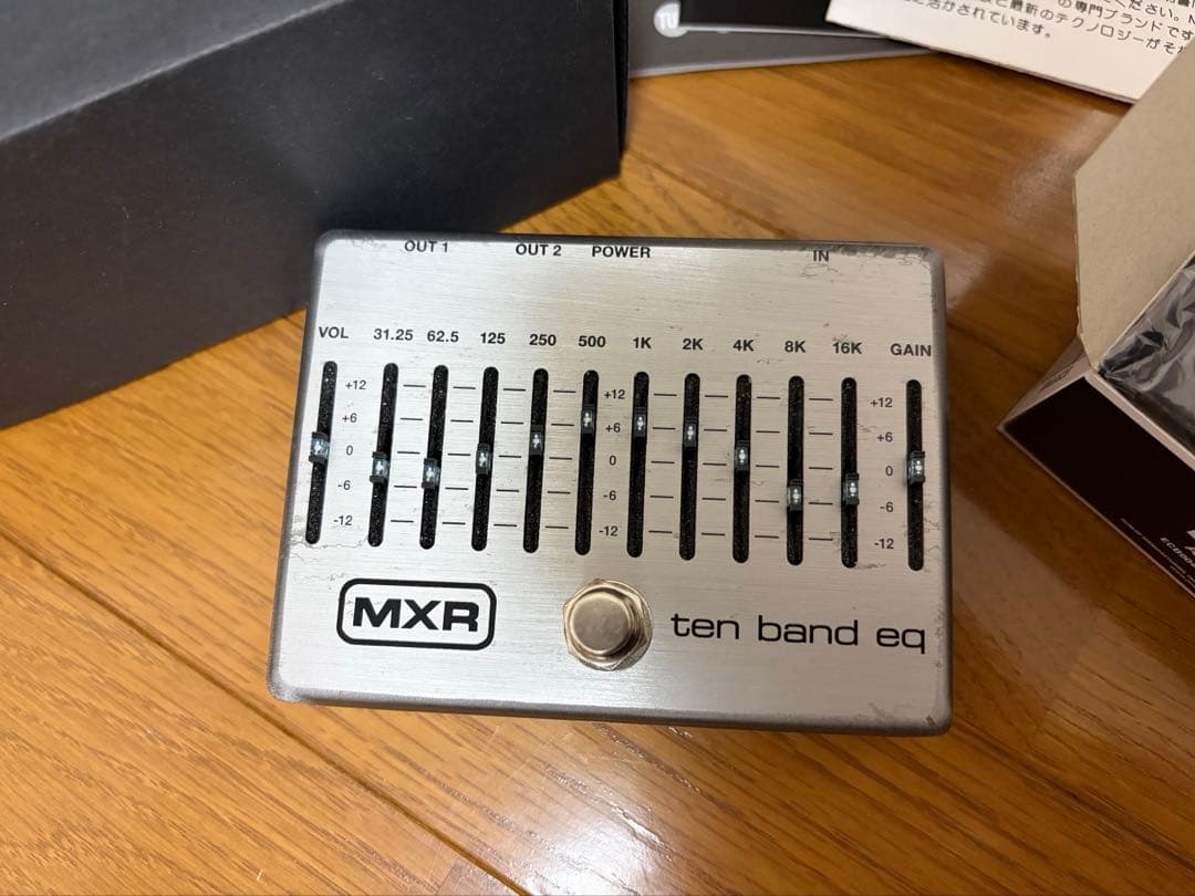 MXR ten band eq ギター エフェクター イコライザー ベース 箱付