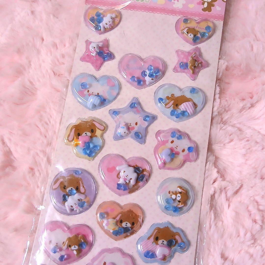 シュガーバニーズ ハート カオリ カプセルシール 当時物 平成レトロ