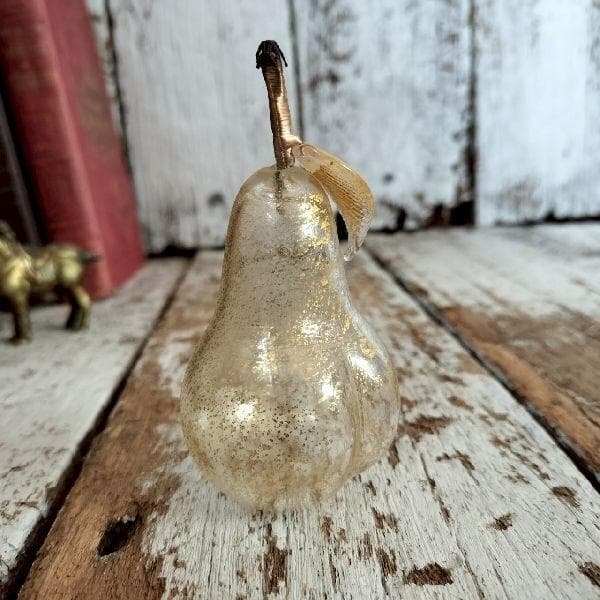 イタリア ヴィンテージ 手吹き ムラーノ ガラス ベネチアングラス 洋梨