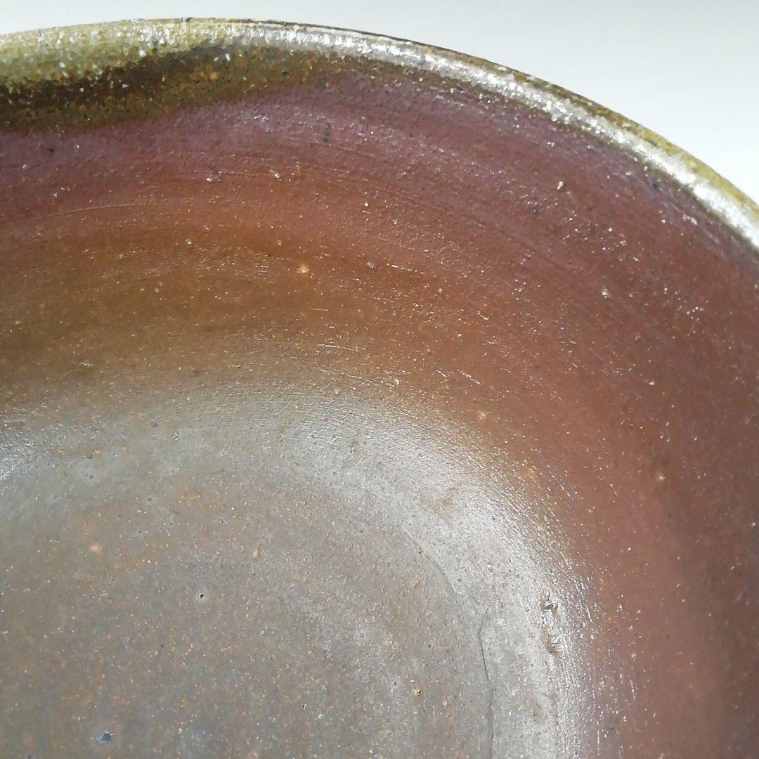 Ｔ２２４　茶碗　『備前焼』『山本宗秀造』　共箱　抹茶碗　茶道具