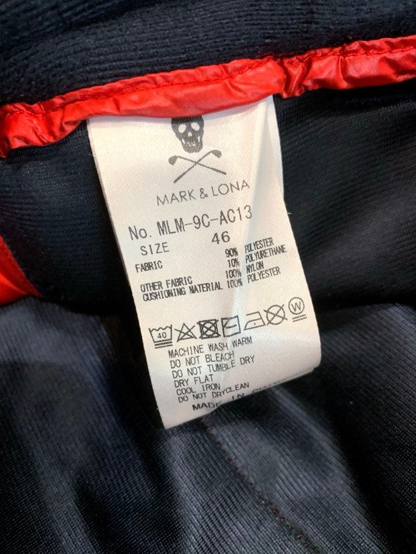 正規品良品　マークアンドロナ　MARK＆LONA セットアップ　ブルゾン　パンツ