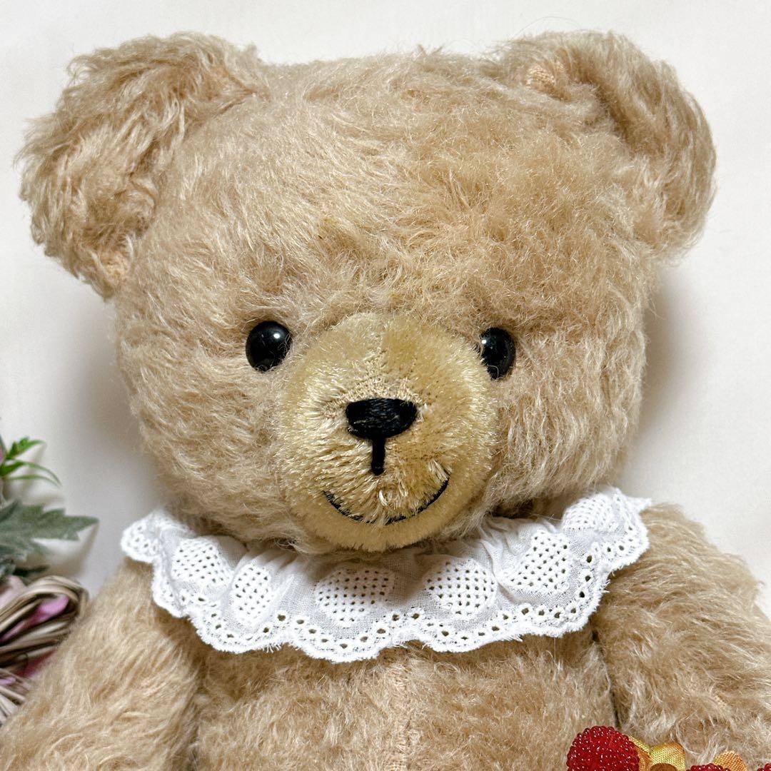 ぽぽ 様✨レア✨❤️にっこり可愛いアンティークベア❤️