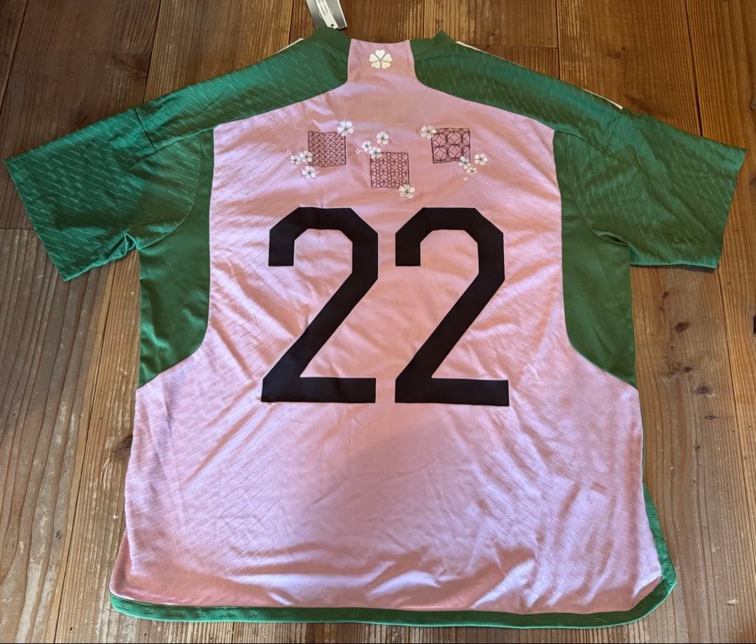 サッカー　日本代表　ユニフォーム　桜餅　クンデ着用　nigo 限定　激レア