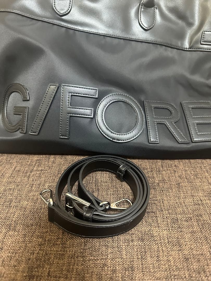 新品未使用☆G/FOREジーフォア　ボストンバック　ブラック