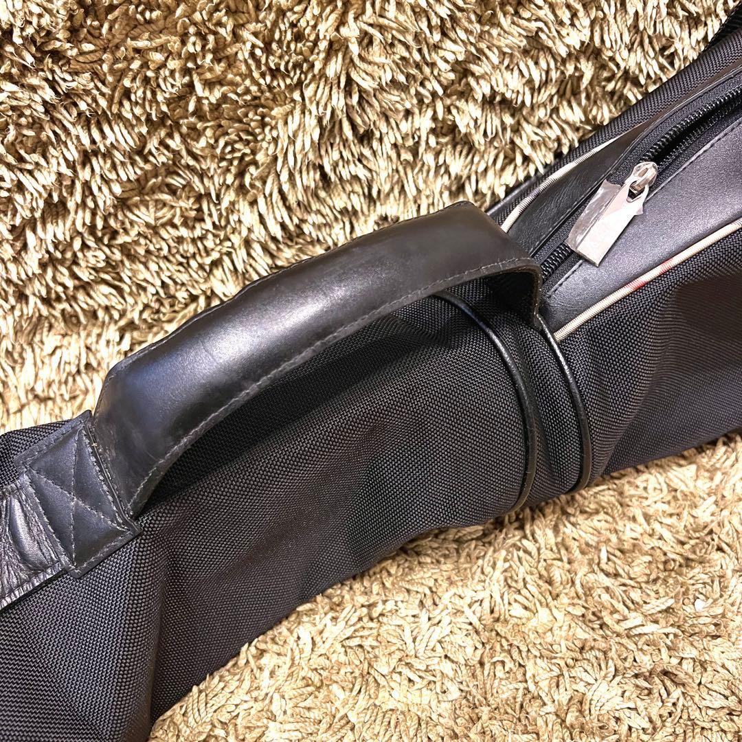 希少　BULBERRY 三陽商会品　ゴルフバッグ　クラブバッグ　ブラック　レザー