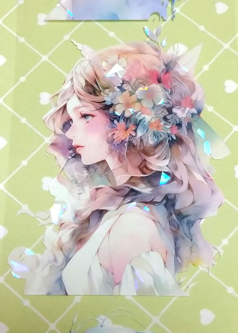 廃盤品✩J864＃幻彩少女(贝壳光)血液供给切り売り海外人物女の子AIマステ