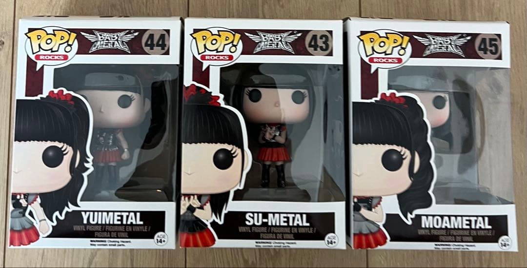 FUNKO POP!ROCKS BABYL ベビーメタル　フィギュア