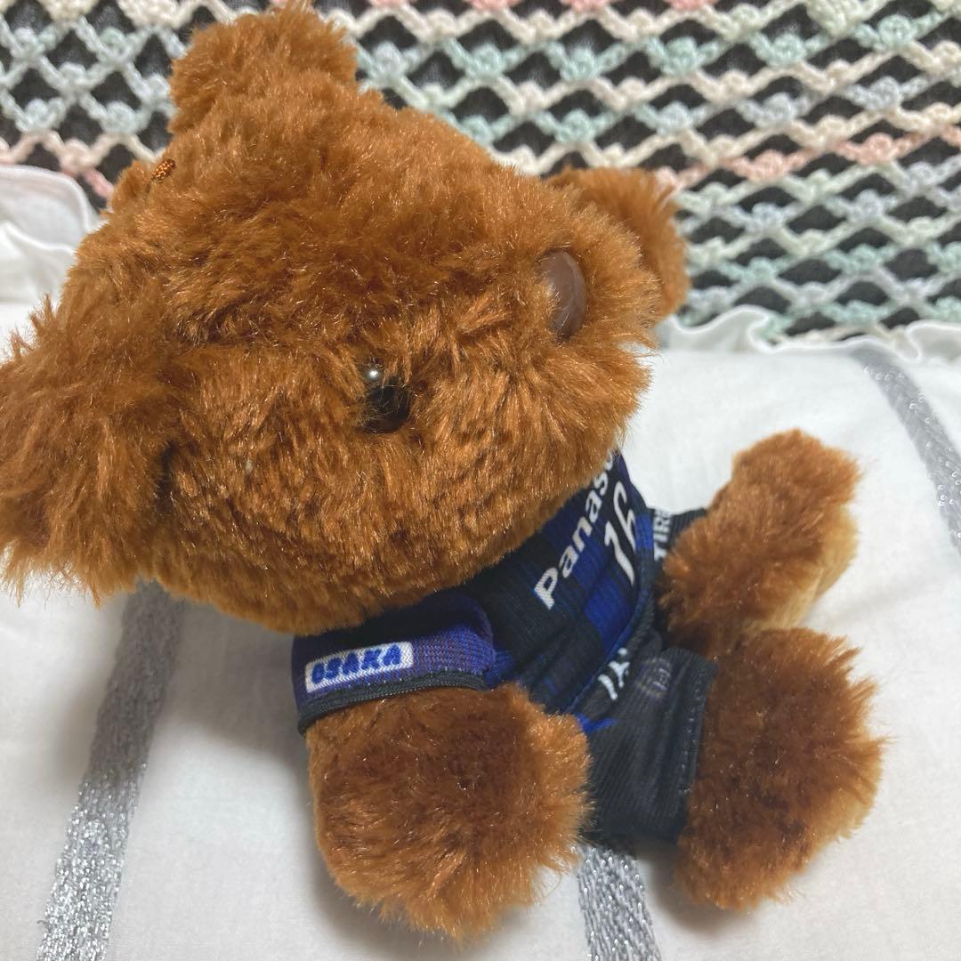 ガンバ大阪　くま　ぬいぐるみ　マスコットキーホルダー　16番　ファン・ウィジョ