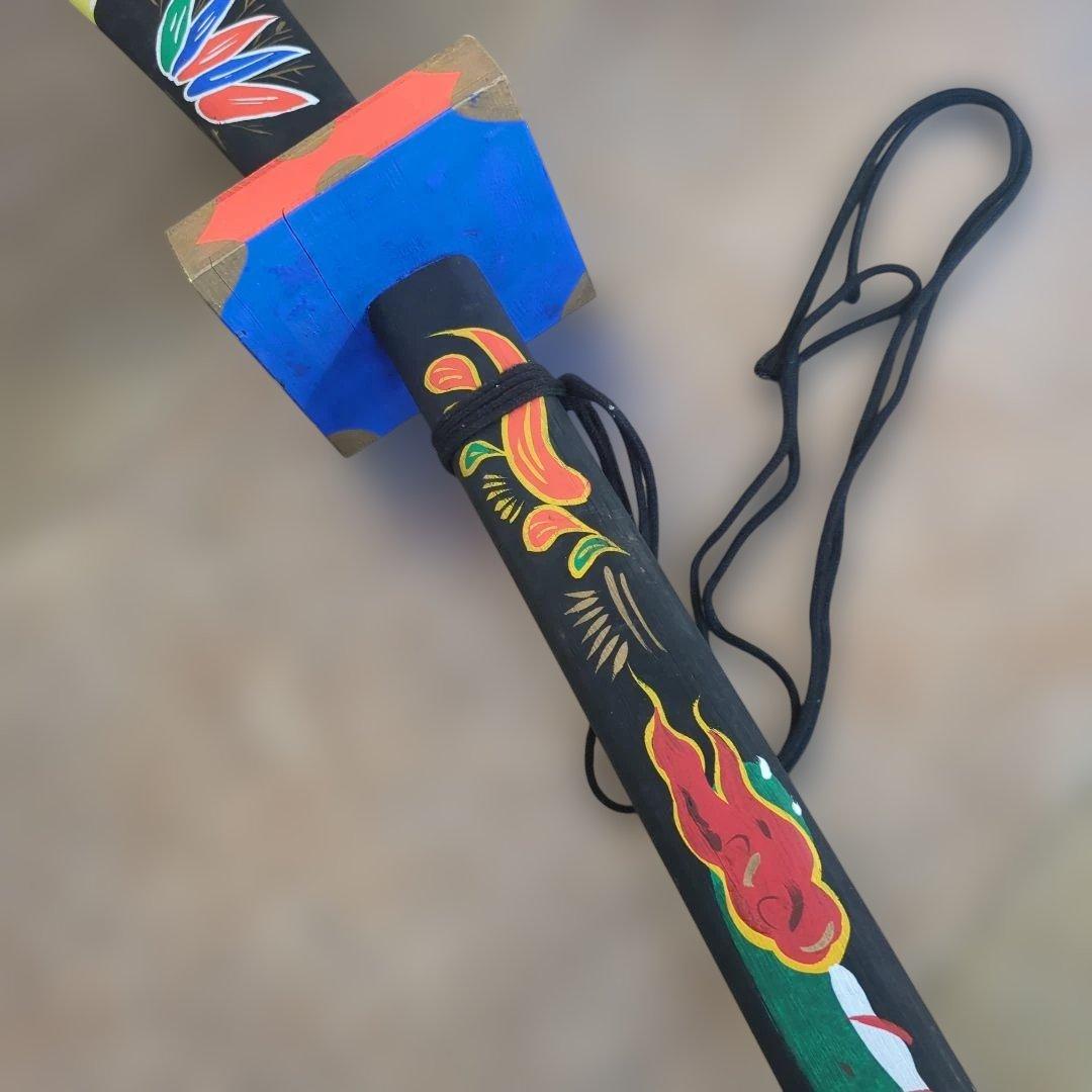 レトロ　民芸　菖蒲太刀　飾り木製　端午の節句　縁起物　刀　太刀