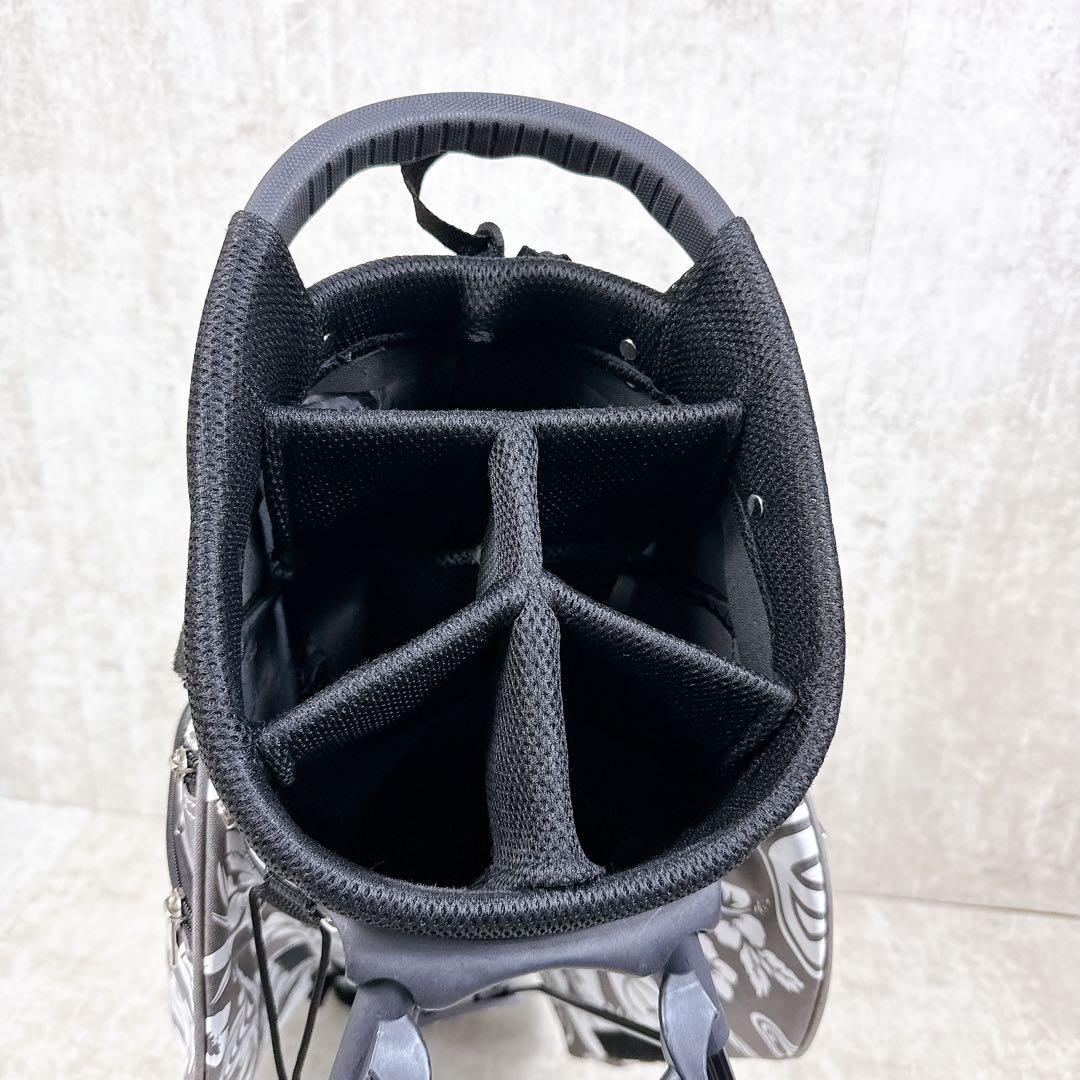 美品 MUTA MARINE ムータマリン スタンド キャディバッグ アロハ柄