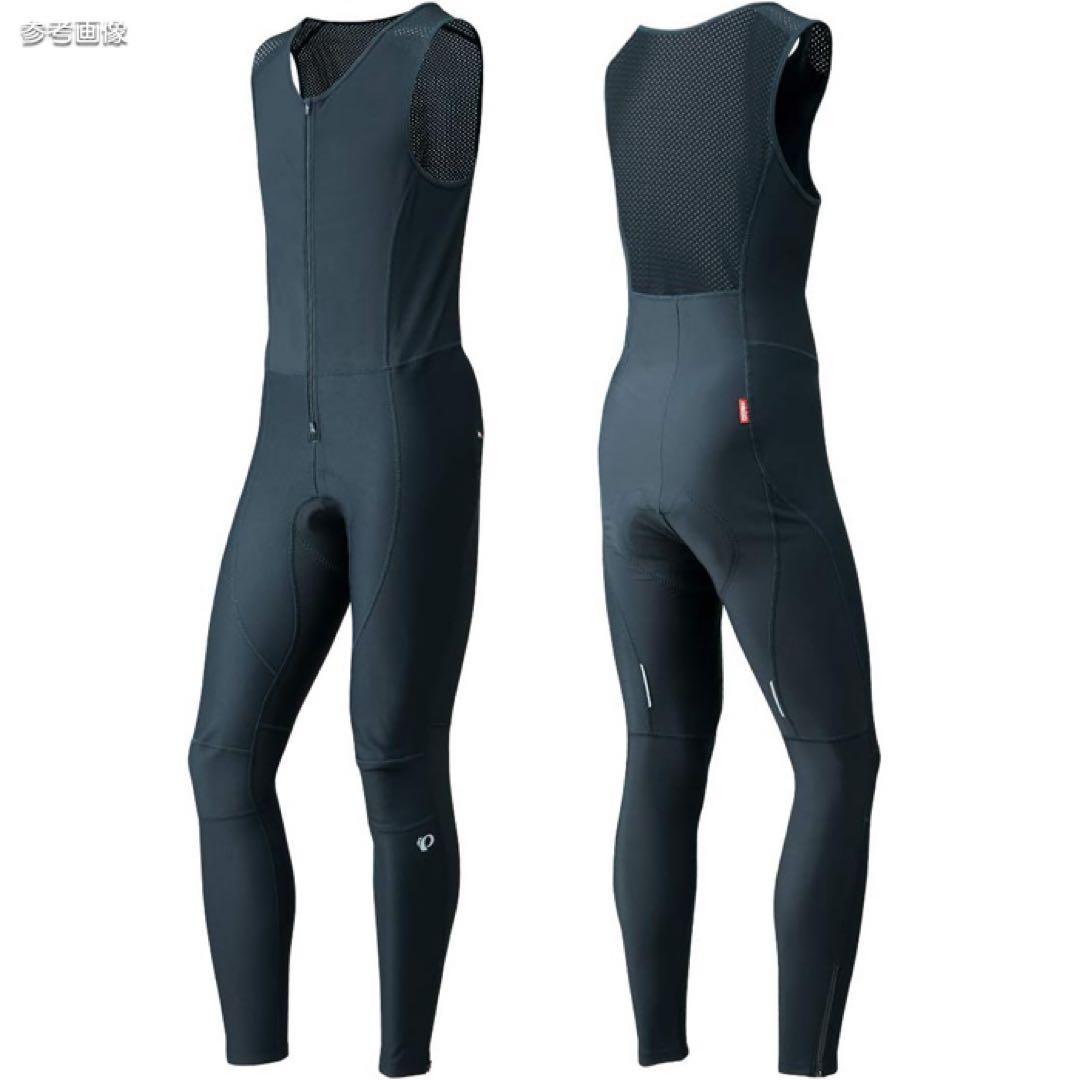 パールイズミ ウィンドブレークビブタイツ T6000-3DサイクルウェアLサイズ
