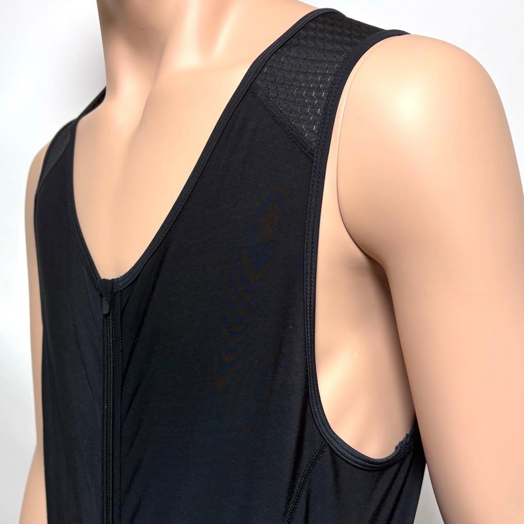 パールイズミ ウィンドブレークビブタイツ T6000-3DサイクルウェアLサイズ