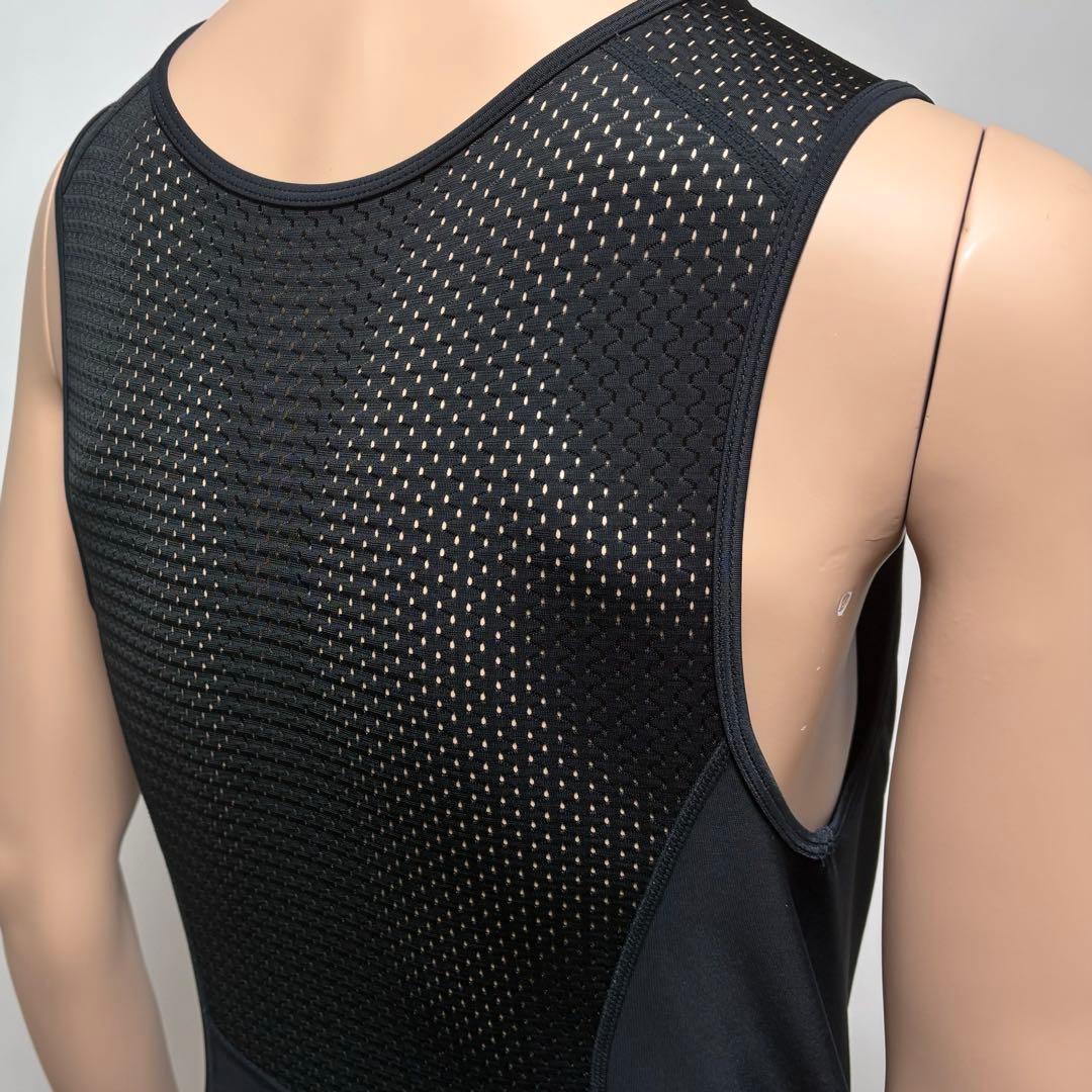 パールイズミ ウィンドブレークビブタイツ T6000-3DサイクルウェアLサイズ