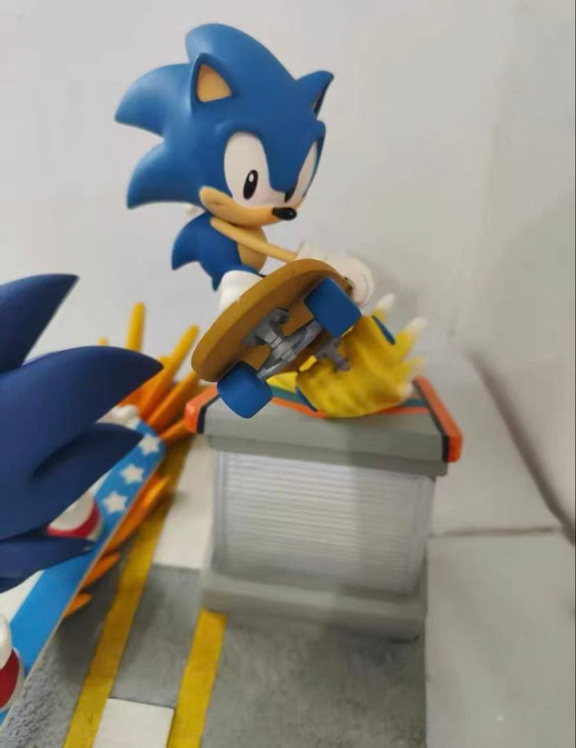 ソニック・ザ・ヘッジホッグF4F 希少・絶版 2.0 スタチュー フィギュア