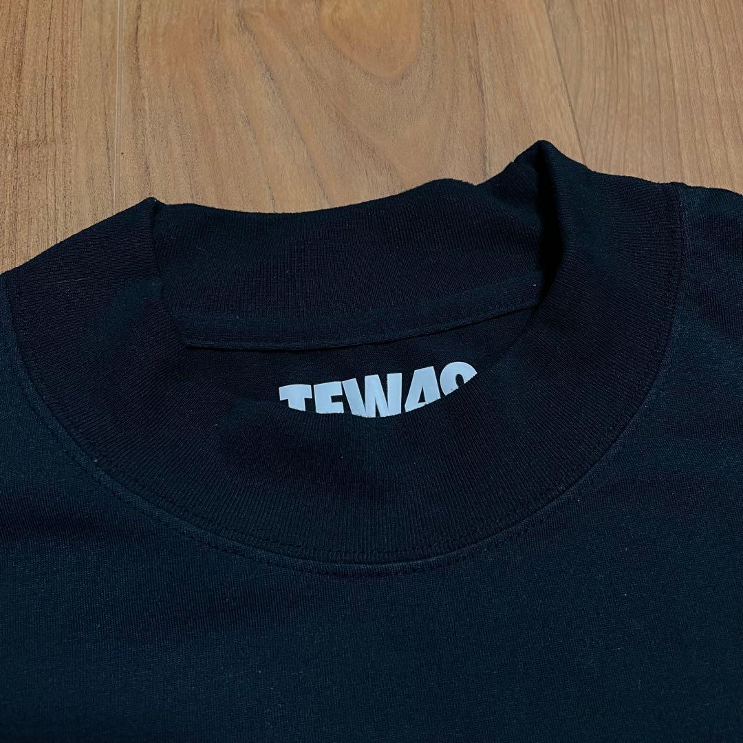 TFW49 モックネック　Tシャツ　XL ブラック　ゴルフ
