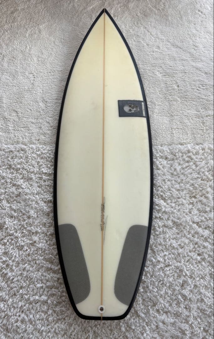 【新品未使用】Christenson スカルロゴ ショートボード