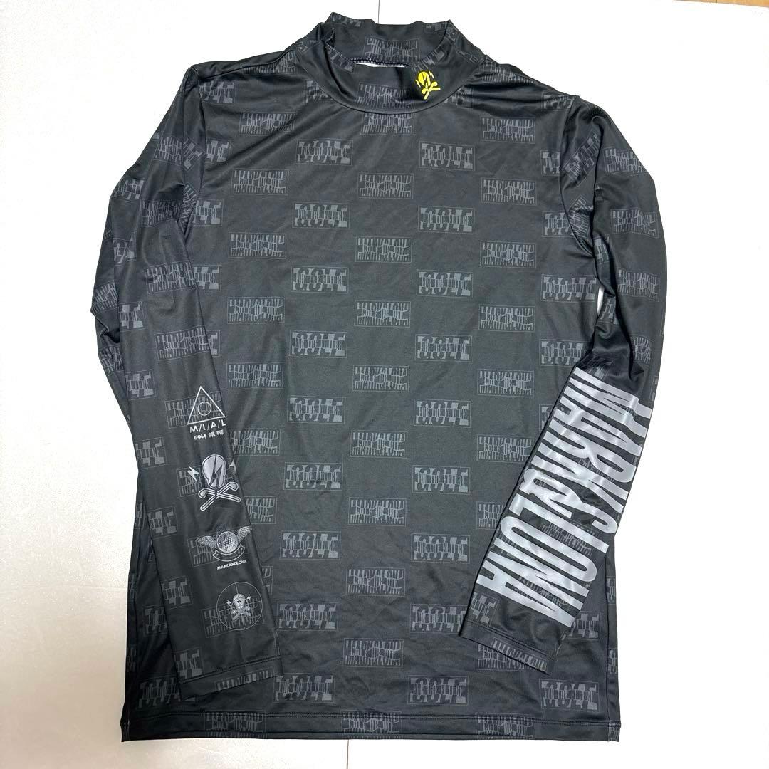 MARK & LONA ゴルフ モックネックシャツ　サイズ48