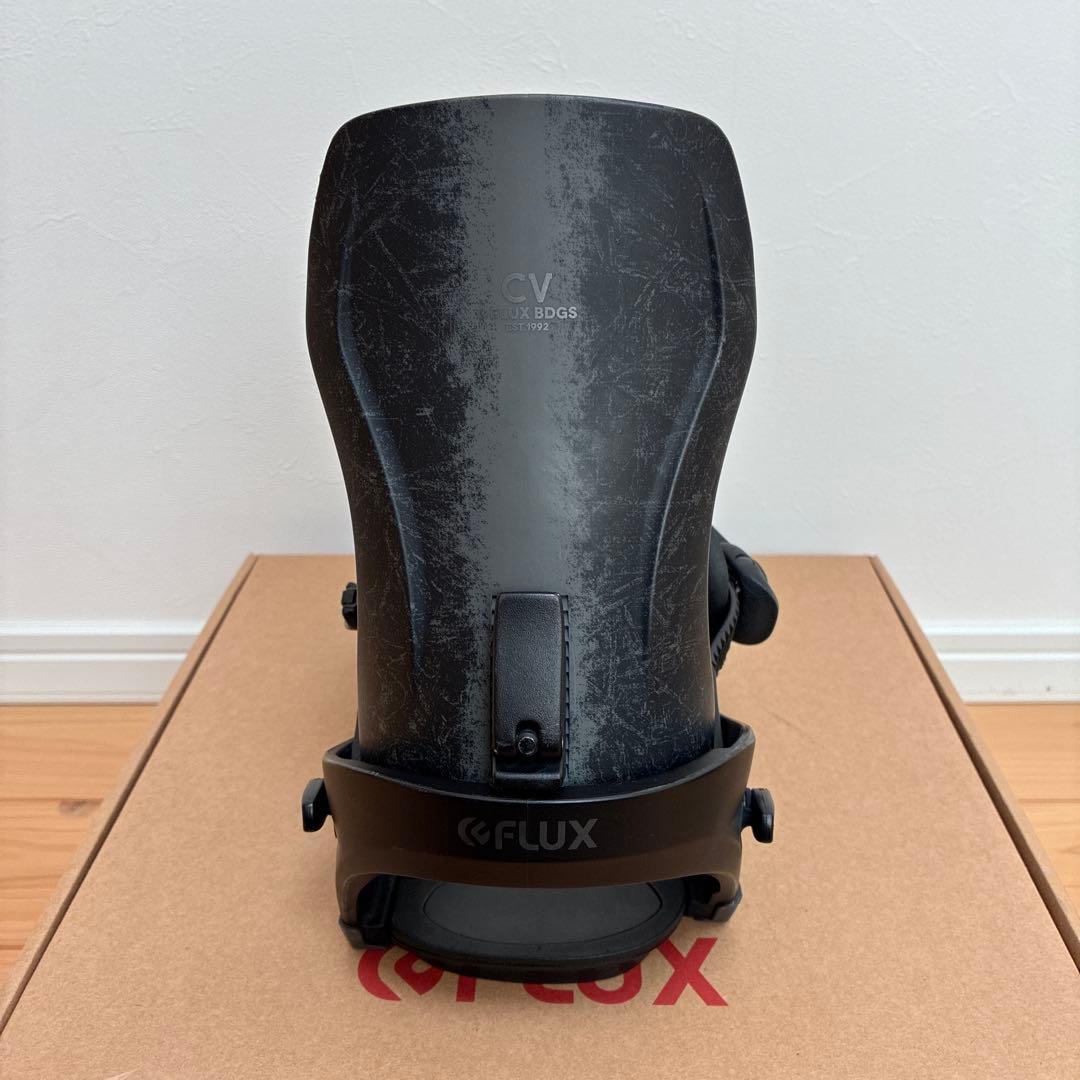 22-23 FLUX CV Mサイズ スノーボードビンディング ブラック
