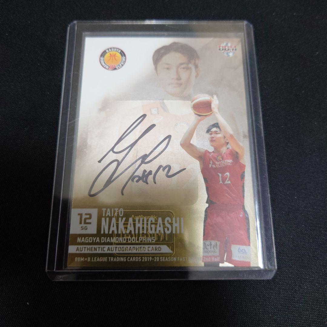 【美品】Ｂリーグ 中東泰斗 ＳＰ直筆サインカード 12/25