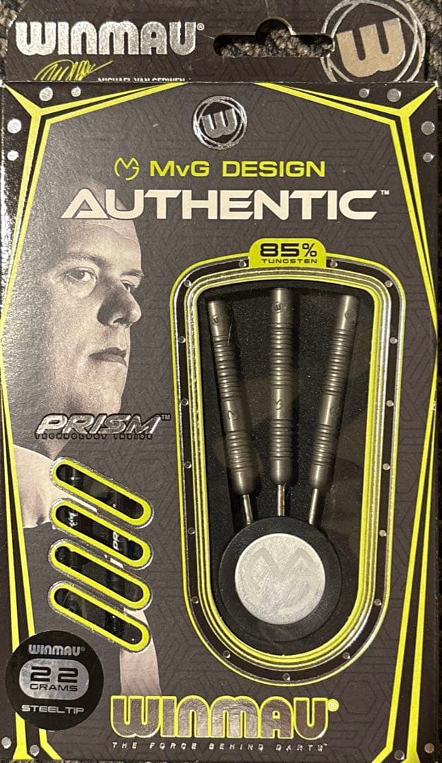 マイケル ヴァン ガーウェン オーセンティック 22ｇ　スティールMvG ハード