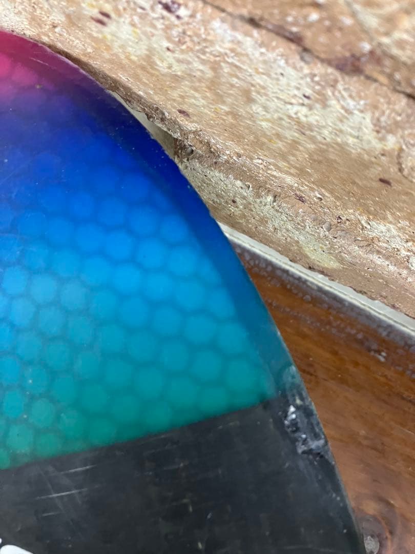 廃盤M.R TFXマーク・リチャーズ ツイン スタビライザー旧FCS