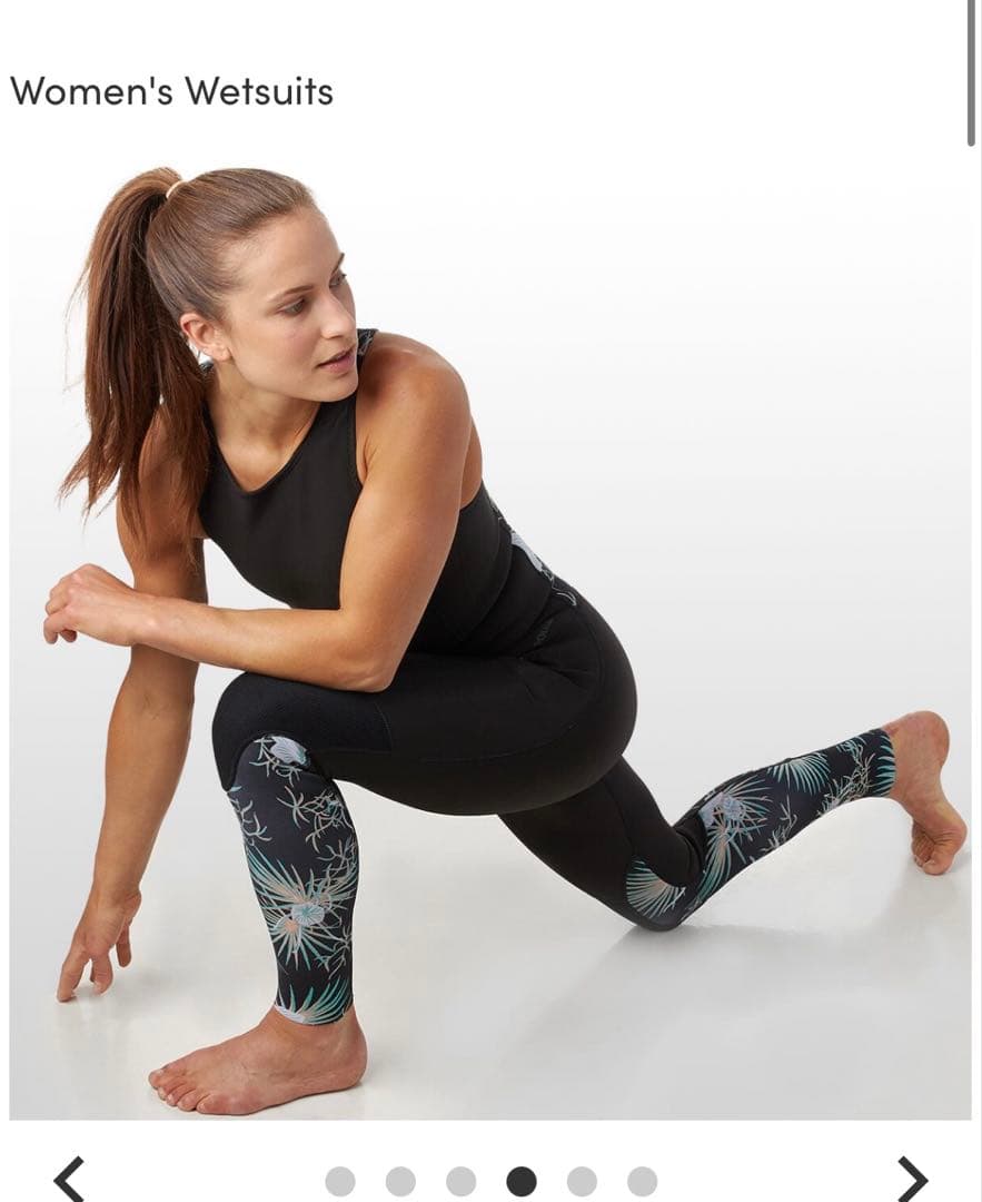 未使用美品パタゴニアレディース　R1 lite ロングジョンロングジェーン2mm