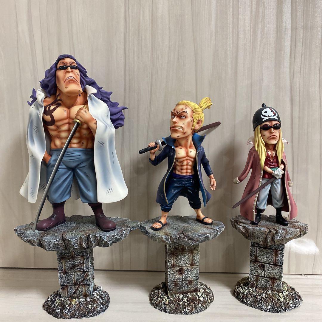 海外製 ワンピース 赤髪海賊団 フィギュア 9点セット