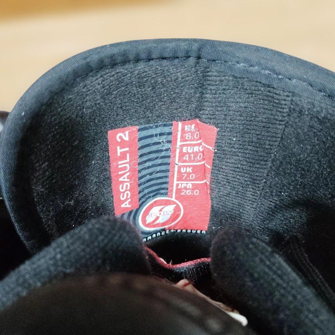 FLOW スノーボードブーツ ASSAULT2 ブラック　26.0cm