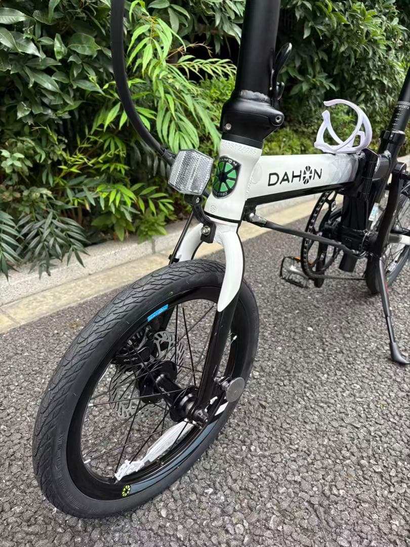 DAHON K3Plus自転車ブラック×ホワイトグラデーショ k9x 【未使用】