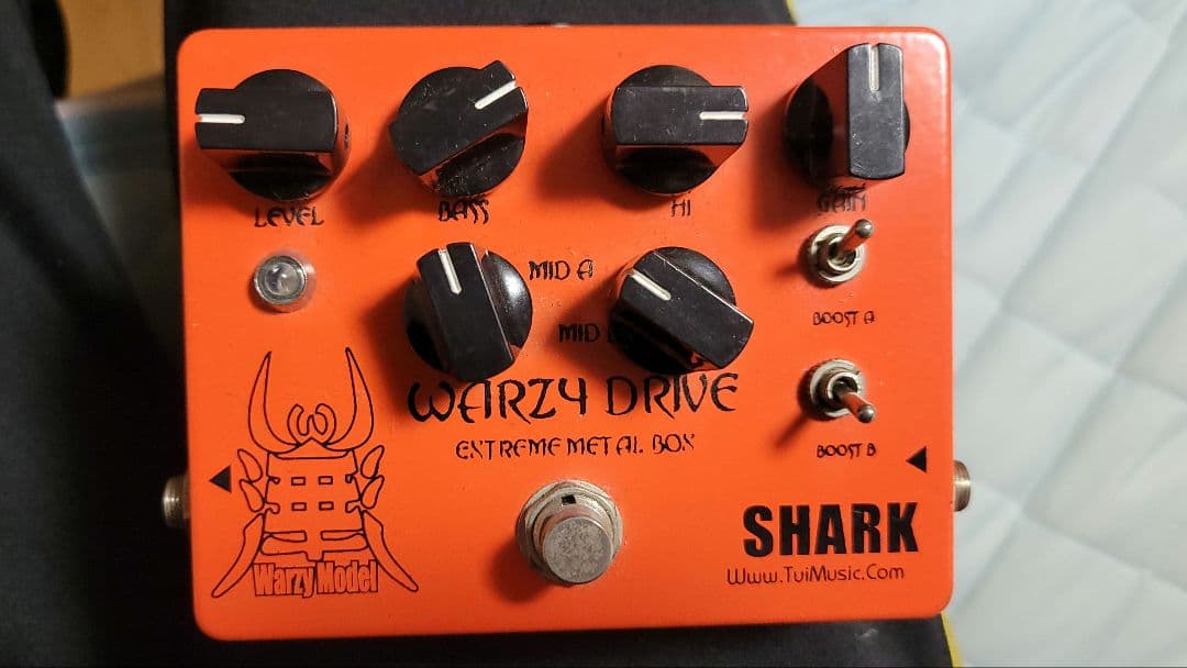 SHARK EFFECT WARZY DRIVE　ディストーション　エフェクター