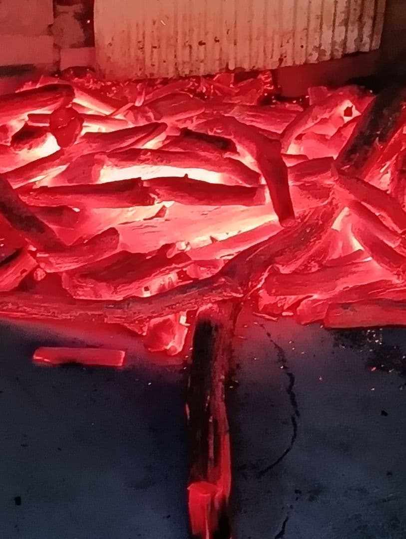 残り一箱　窯元直送紀州備長炭ウバメカシ小炭15kg送料込