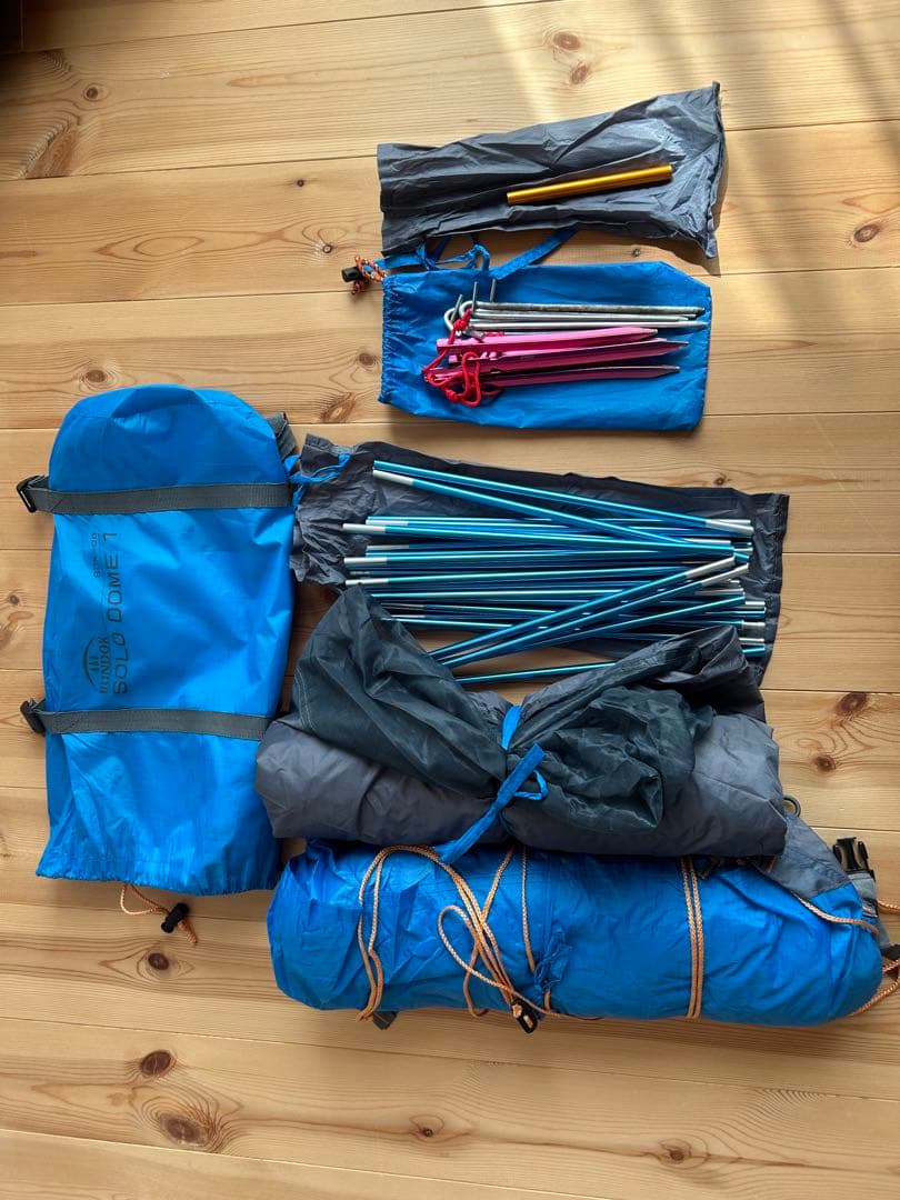 バンドック　ソロドーム　ポール　タープ　コット　チェア　エアーマット　まとめ売り