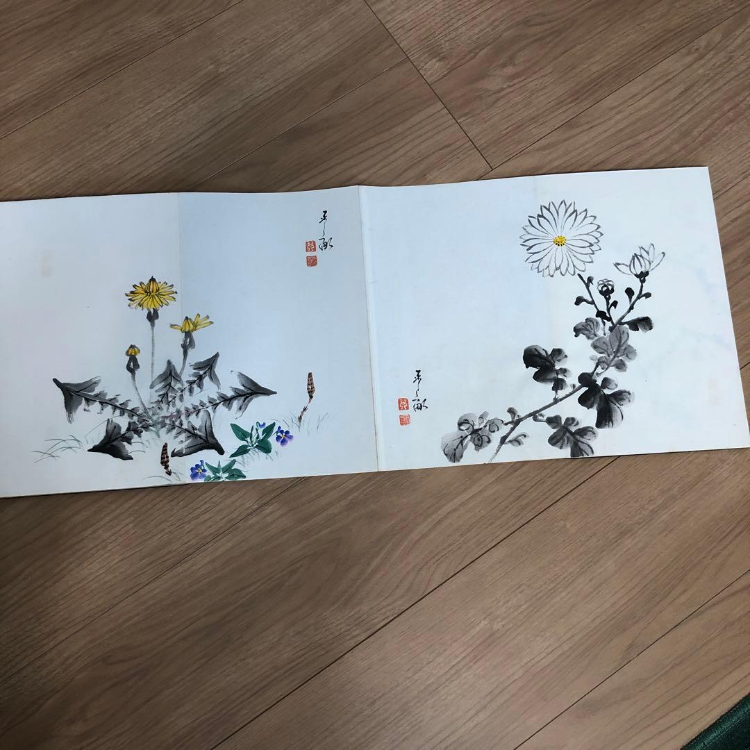 掛け軸　絵帳(2)骨董品　美術品