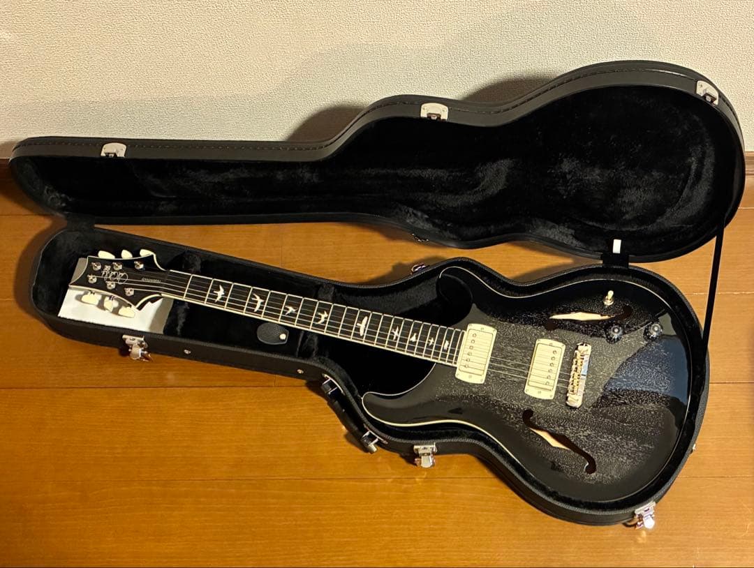 【ほぼ新品】PRS SE Hollowbody 専用HC＋ギグバッグ付 送料込