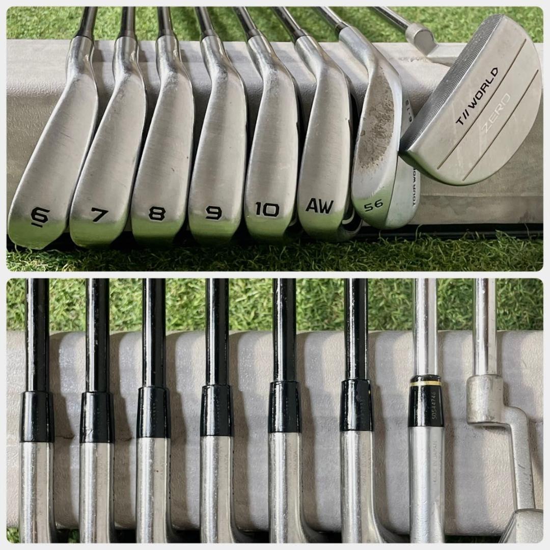 ホンマ ツアーワールドゼロ2021 ゴルフクラブセット メンズ SR 13本 右