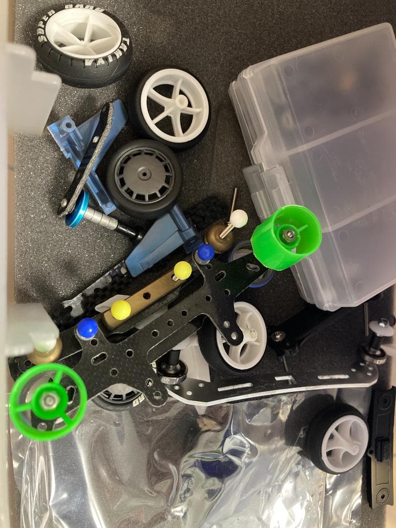 ミニ四駆 パーツ・工具・マシン まとめ売りセット（ボックス一式）