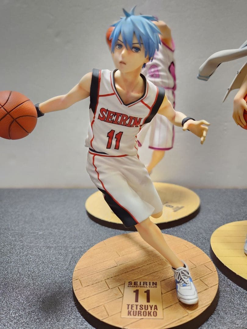 黒子のバスケ　メガハウス　黒子　赤司　青峰　緑間　紫原リペイント　リタッチ完成品