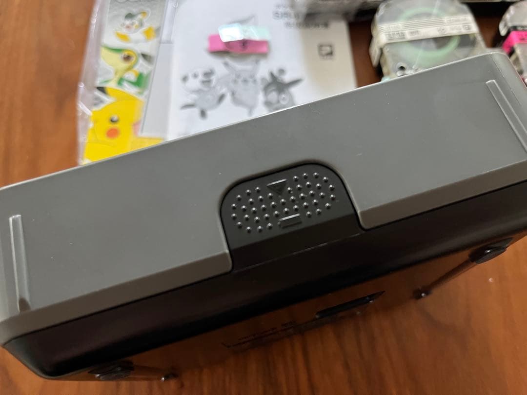 動作品★KING JIM ポケモンテプラ SR-PBW1 TEPRA テプラ