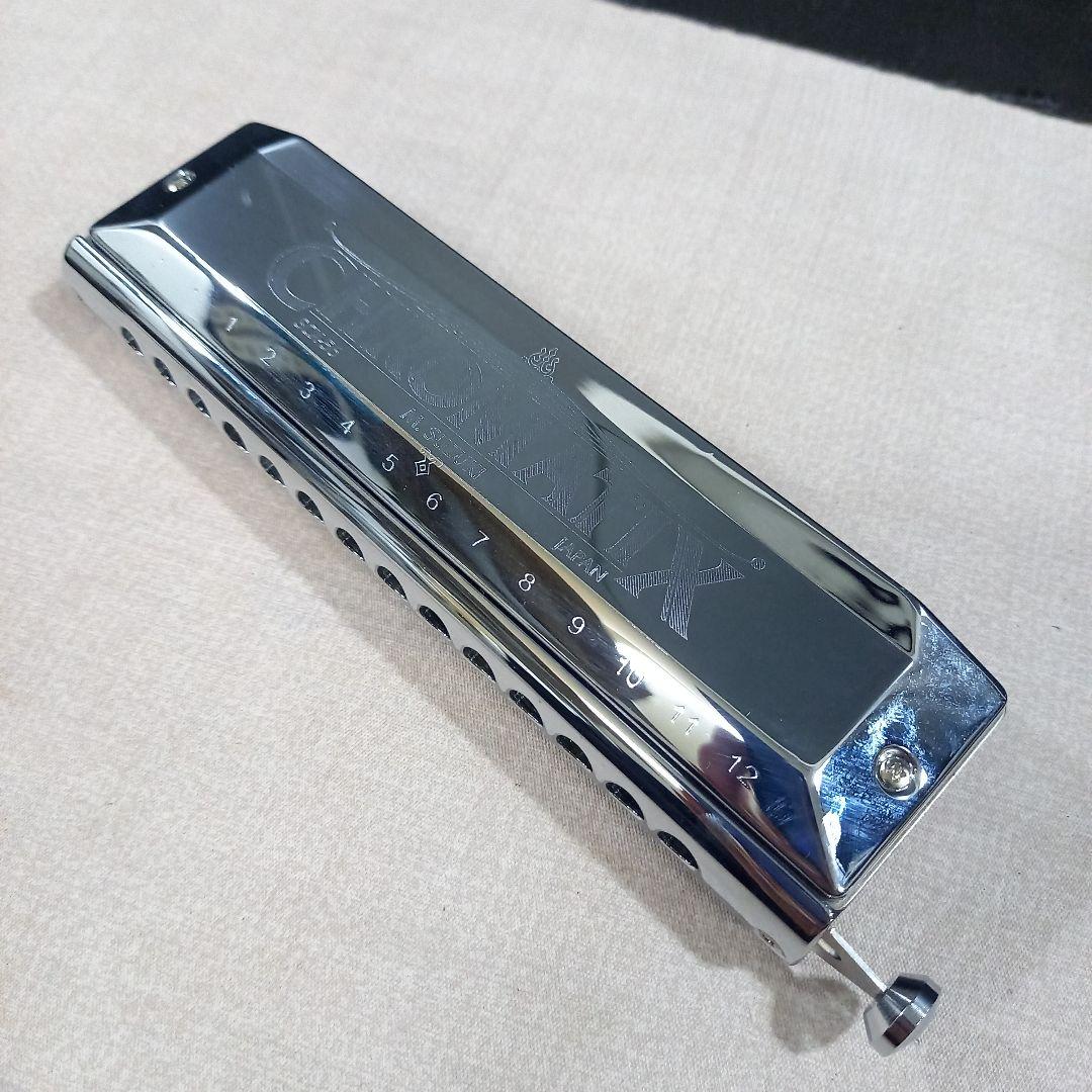 美品◎SUZUKI スズキ SCX-56 クロマチックハーモニカ 14穴56音