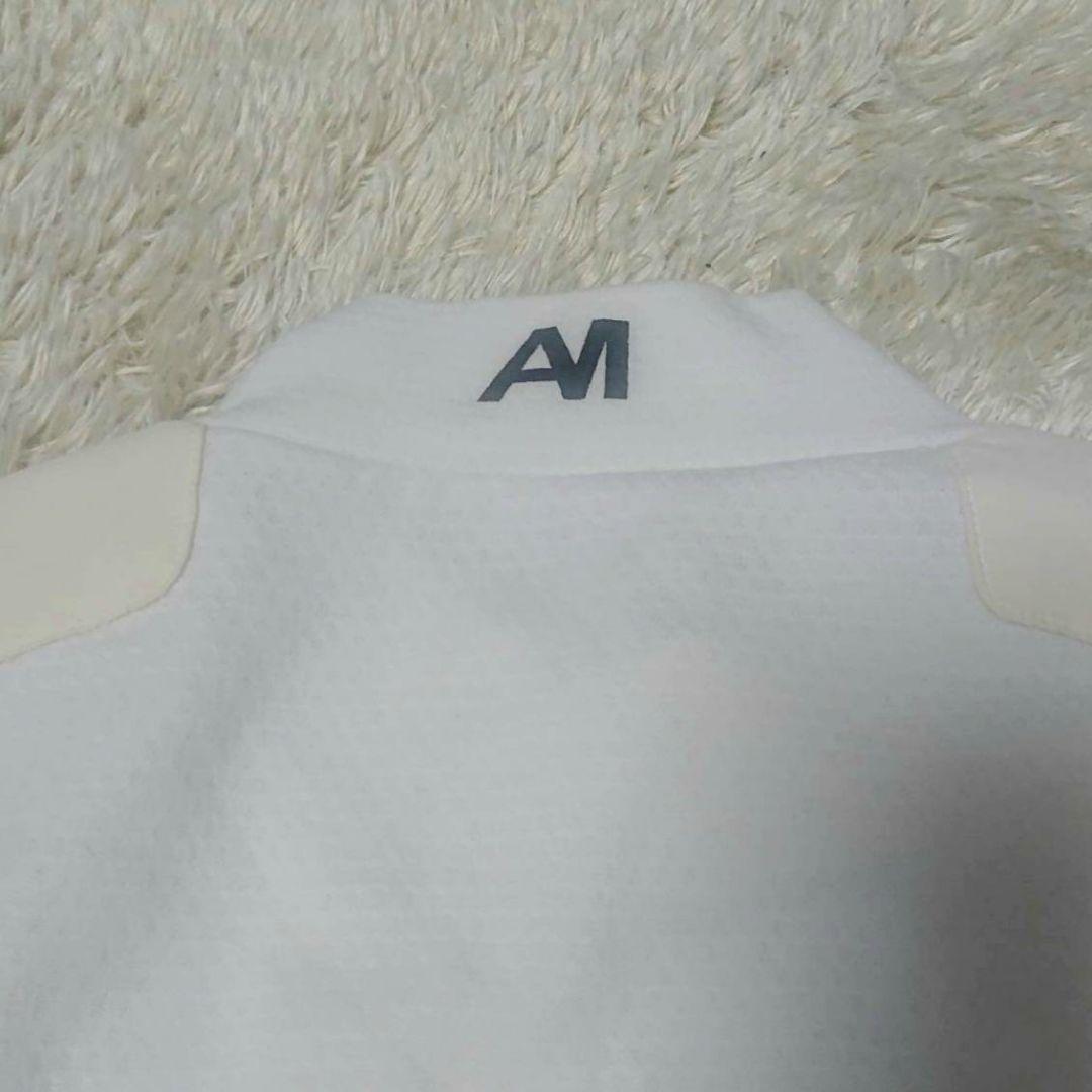 マスターバニーエディション モックネック L相当 ストレッチ 白 手洗い洗濯済