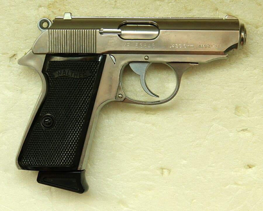 マルゼン ワルサーPPK/S BLOWBACK ステンレスモデル